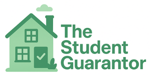 Blue “housing hand” logo text on a white background