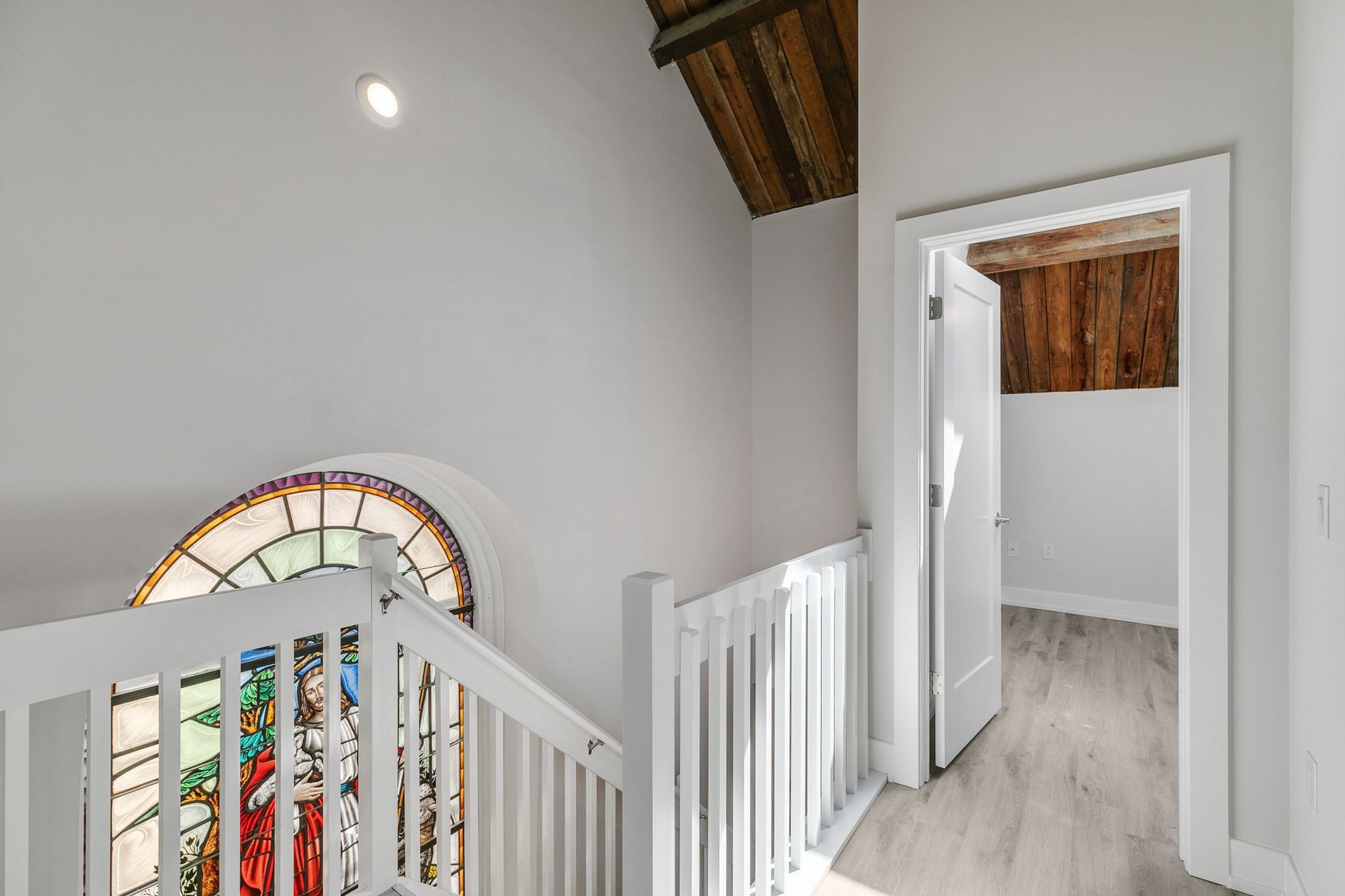 Interior of Shepherd Lofts apartments in University City, Philadelphia.