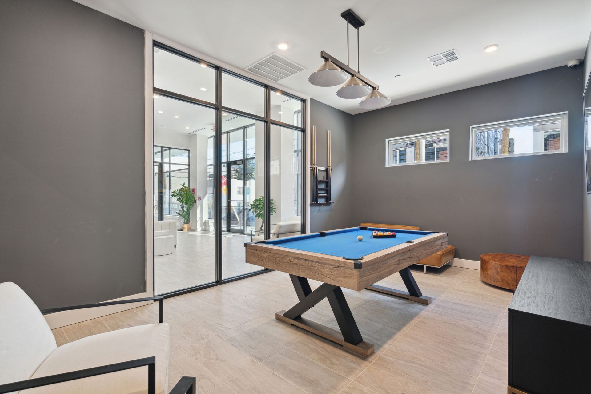 Interior images of the The Weston apartment building in Northern Liberties, Philadelphia.