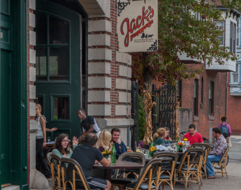 Fairmount dining and bar scene