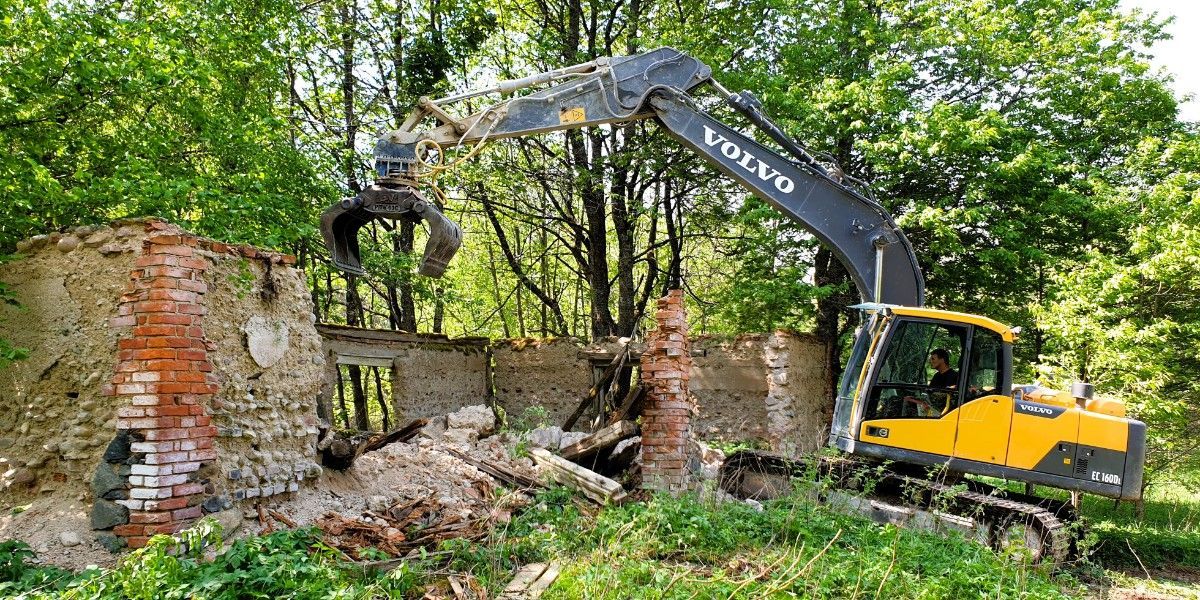 Bīstamu būvju nojaukšana, 
 2019.gads, bilde 2