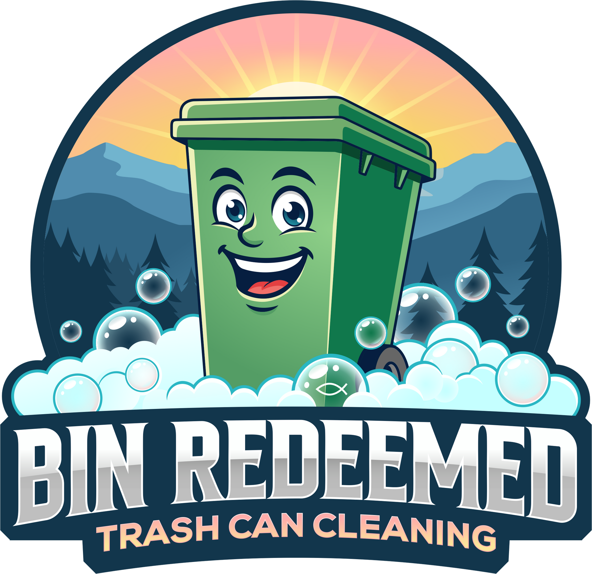 Trash Can Cleaning in Asheville