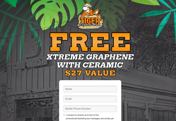 New mover digital landing page matching a Welcomemat direct mail offer with a free ceramic wash form for name, email, and mobile New mover digital landing page matching a Welcomemat direct mail offer with a free ceramic wash form for name, email, and mobile