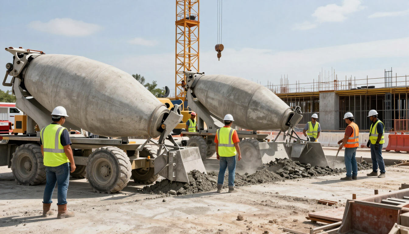 Trabajos de obra civil en proyecto de infraestructura