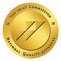 Sanctuary Recovery Centers: Joint Commission-accredited rehab facility. The Joint Commission logo