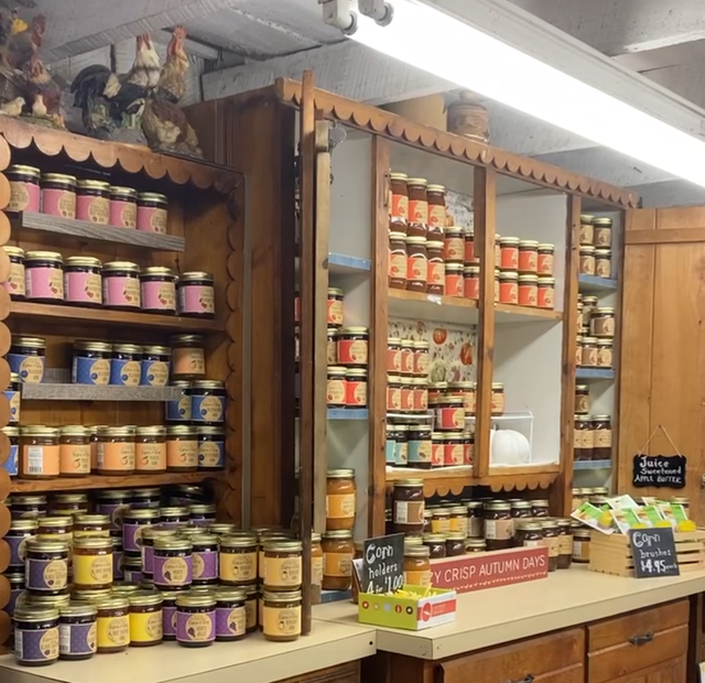 Farm pantry jams honey and pumpkin butter