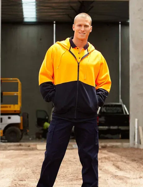 Stylishly Clad in a Yellow and Black Jacket, a man Exudes Confidence — Embroidery & Screen Printing in Townsville