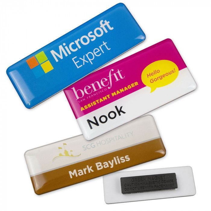 High-Quality Plastic Name Badges for Professional Identification — Name Badges in Townsville