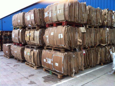 Cardboard recycling service in Dallas, TX