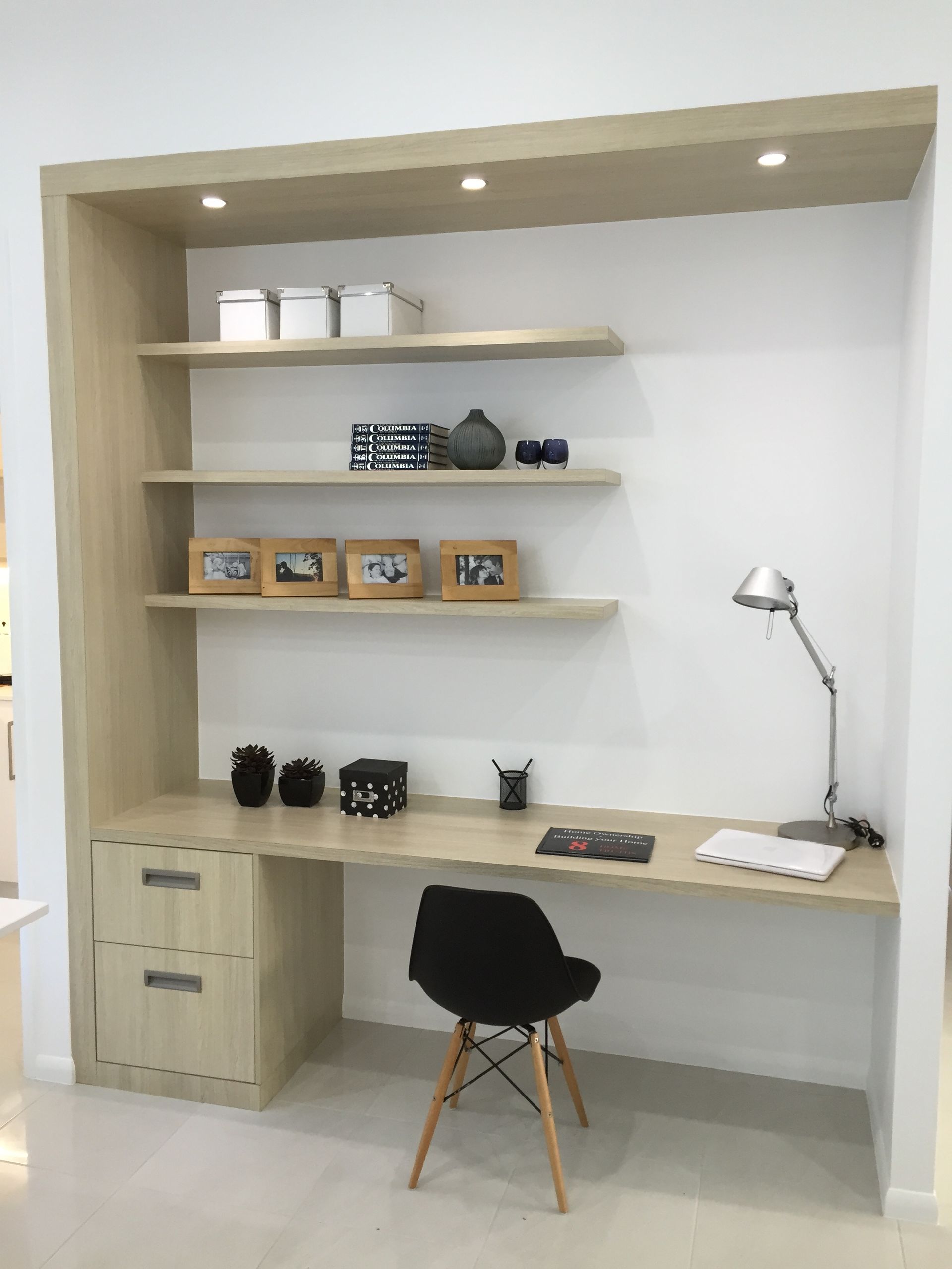 A Room With Two Computer Desks and Two Monitors — Ross Joinery Kitchens In Garbutt, QLD