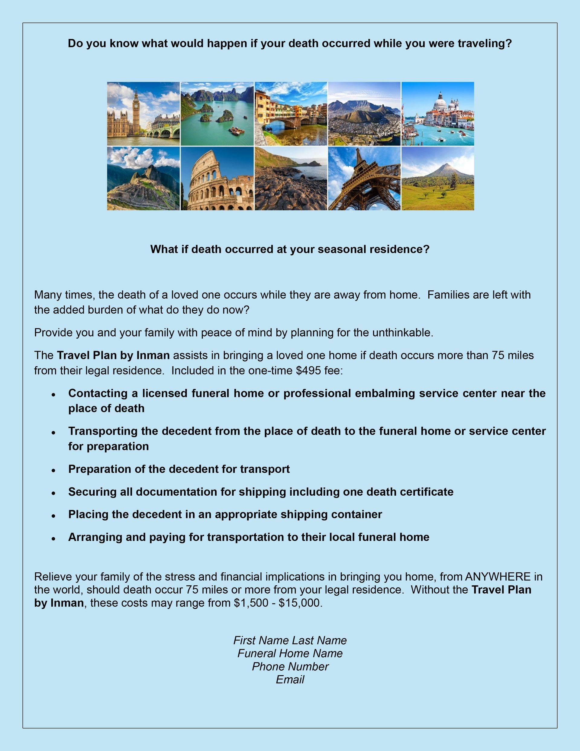 Travel Plans