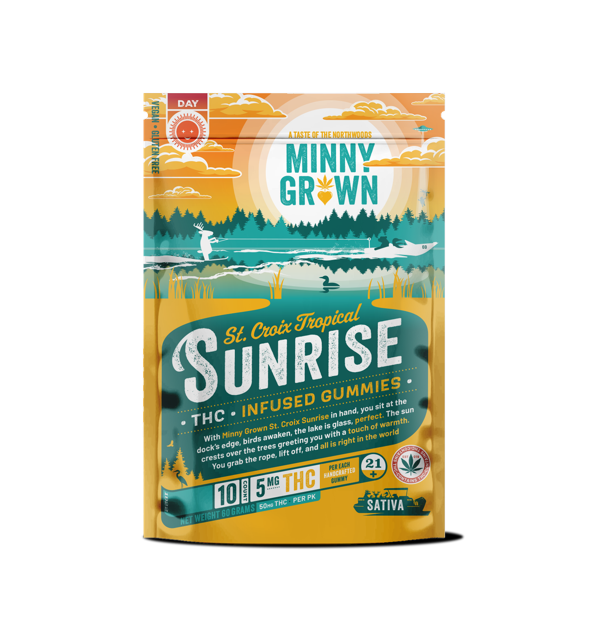minny grown sunrise cannabis package