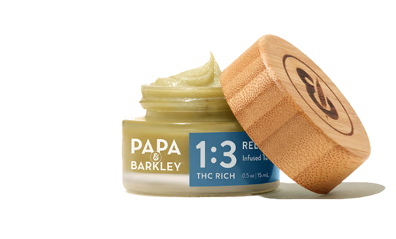 papa & barkley 1:3 THC RICH car of topical cream