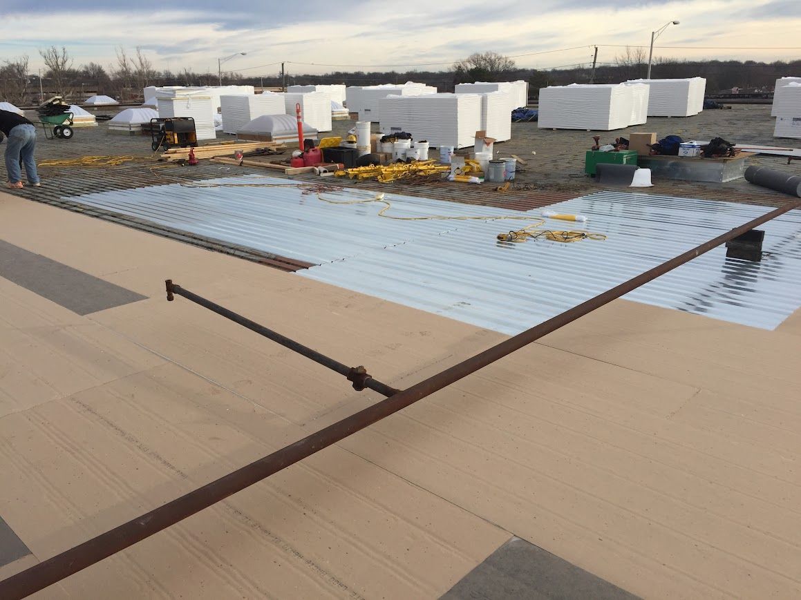 flat roofer