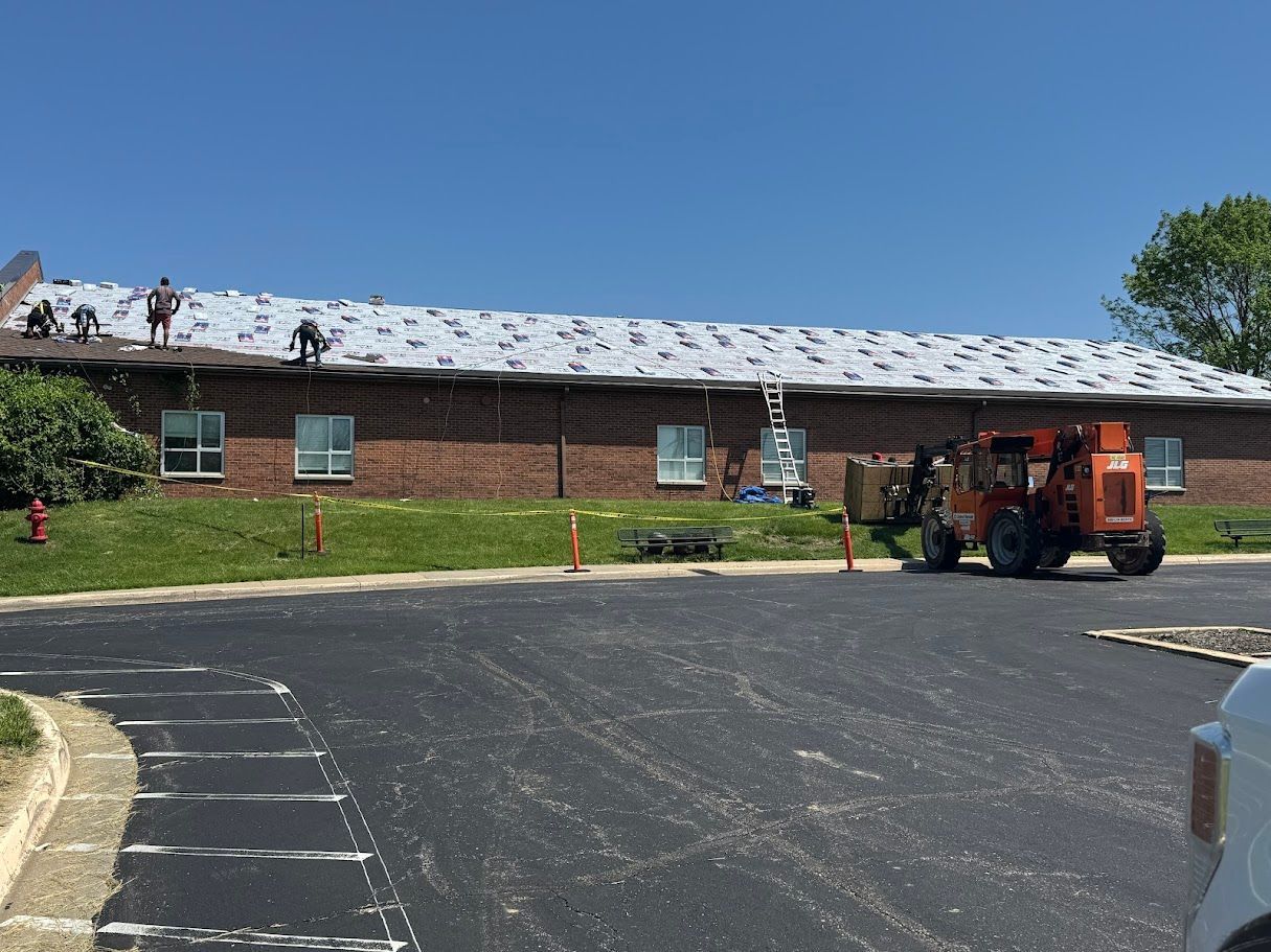 storm damage roof replacement