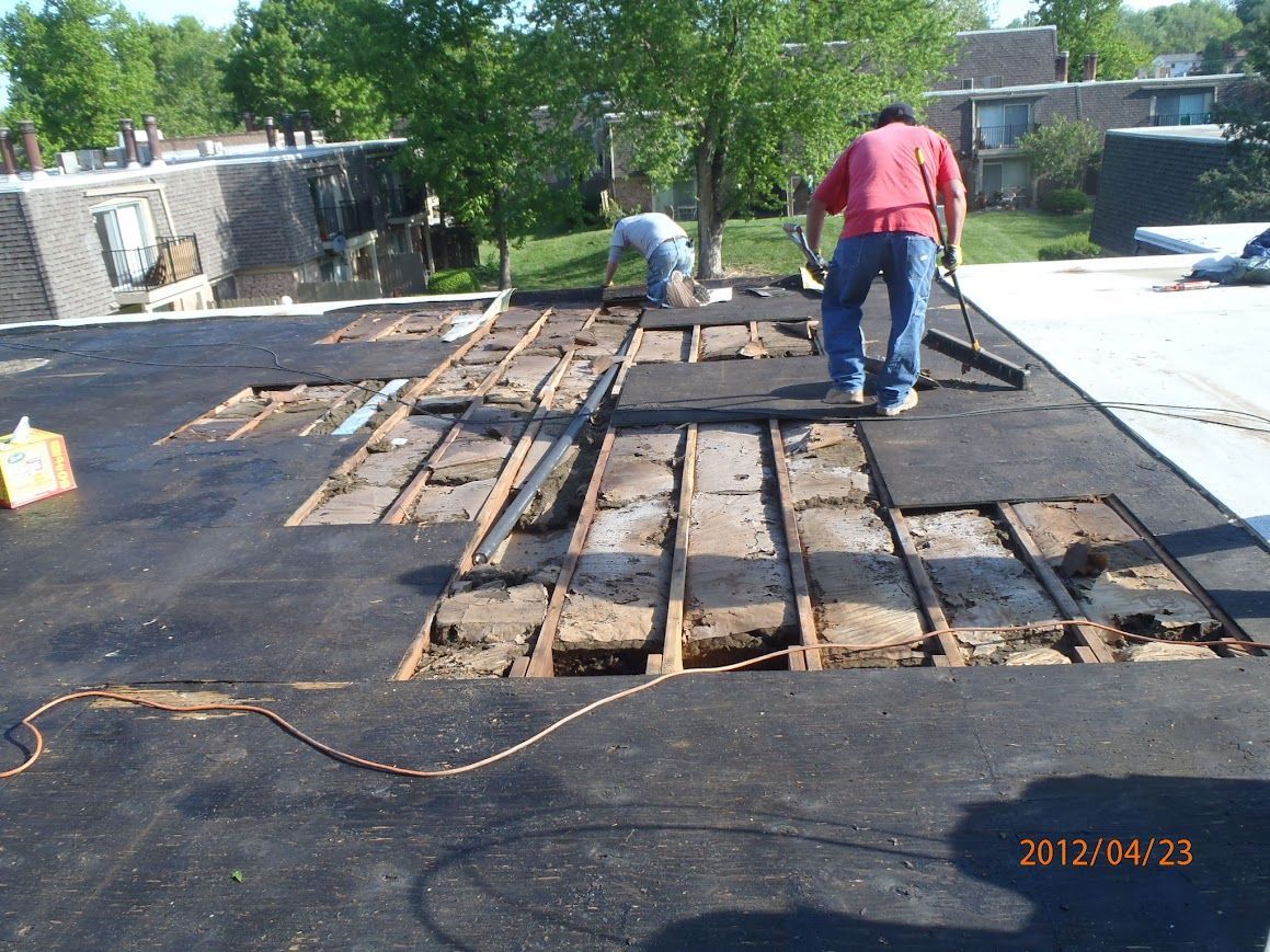 apartment flat roof replacement