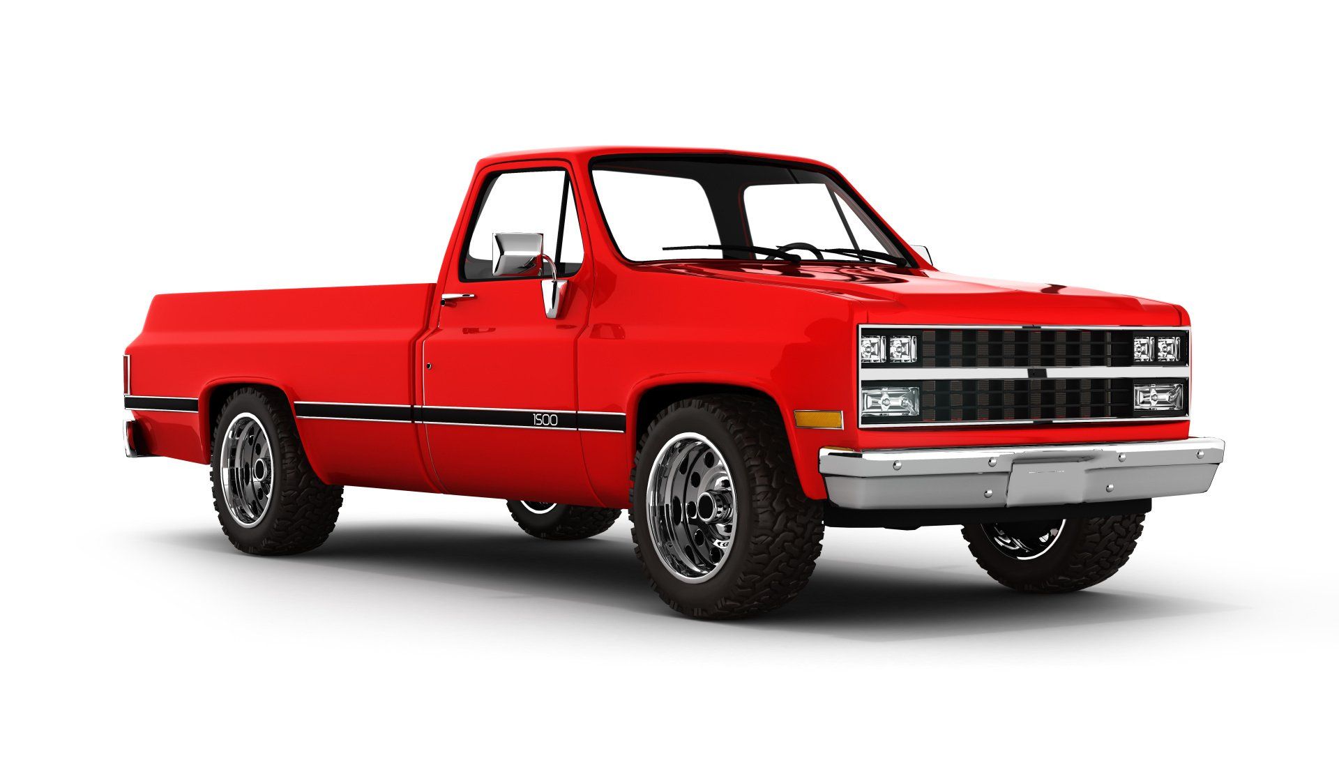 red truck