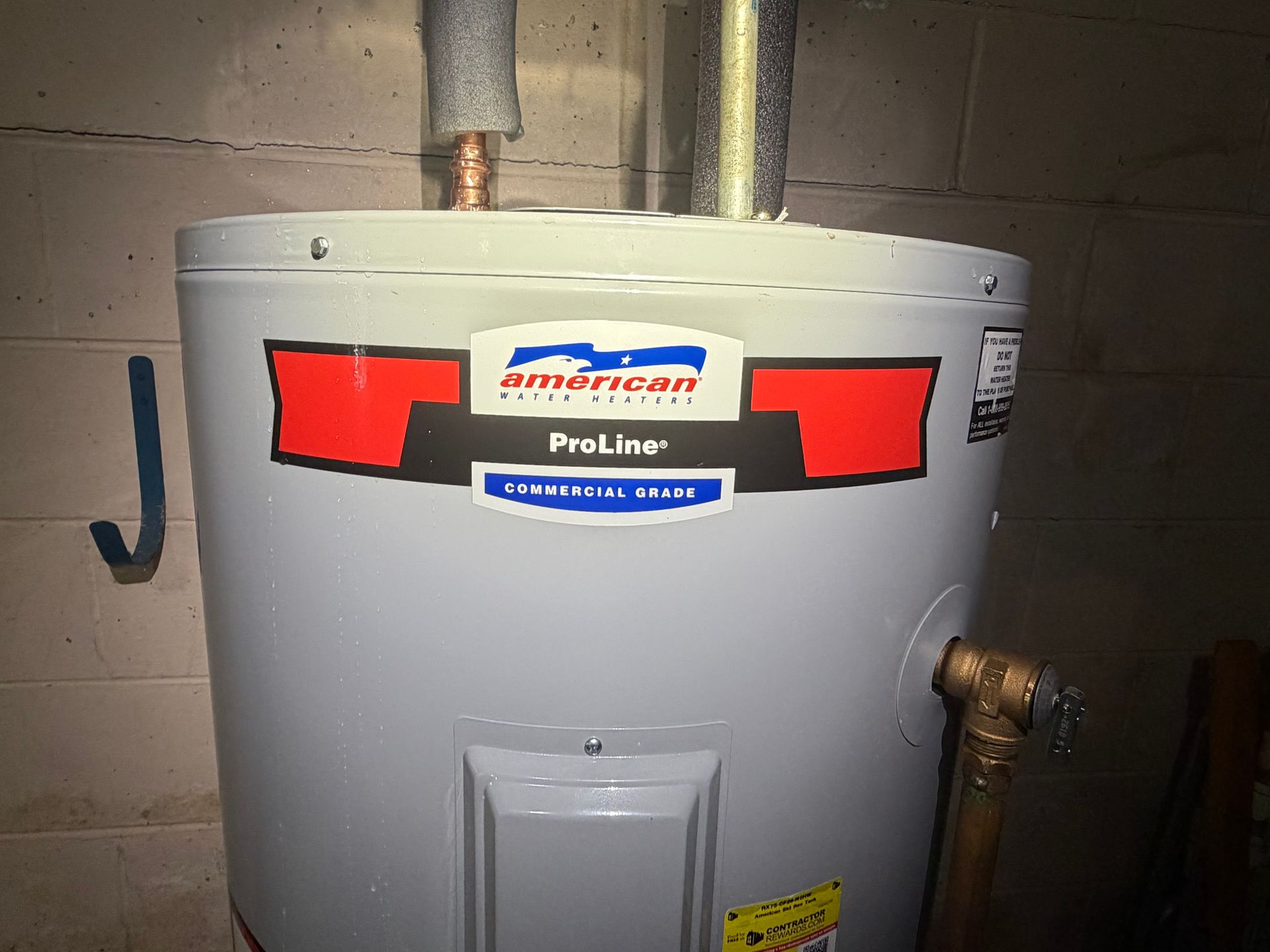 New ProLine electric water heater installed in Cleveland, TN