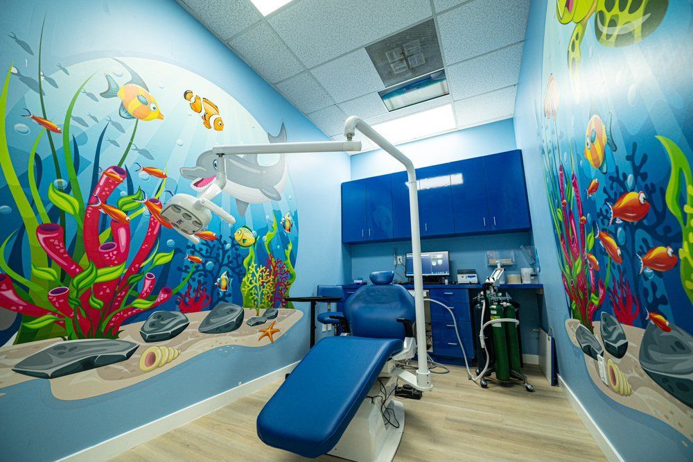Pediatric Dental Examination Room