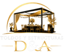 Logotipo de “TOLDOS Y ESTRUCTURAS D&A”