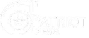 Logo of Patriot Diesel with a stylized turbocharger graphic.