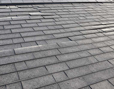 Roofing shingle detail