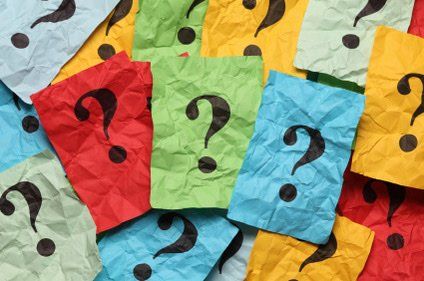 Question marks
