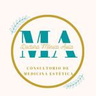A logo for doctora monica avila consultorio de medicina estetica