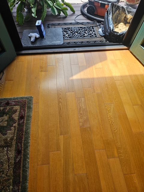 Professional residential flooring repair work in San Diego