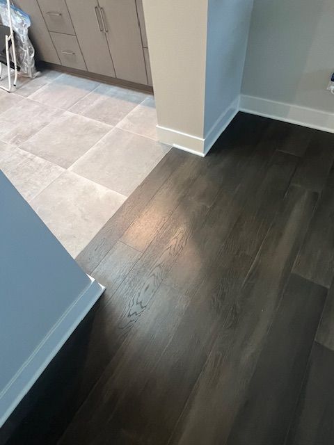 Repairing damaged wood flooring without replacing the entire floor