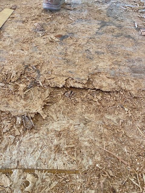 Flooring damage restoration by a licensed San Diego contractor