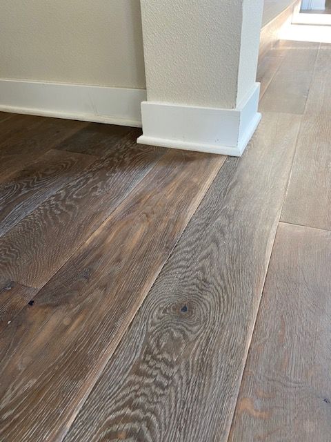 Professional hardwood flooring coating and restoration