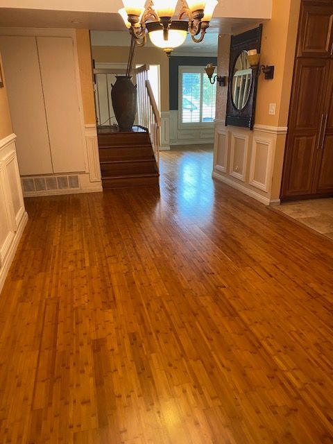 after refinishing wooden floor san diego