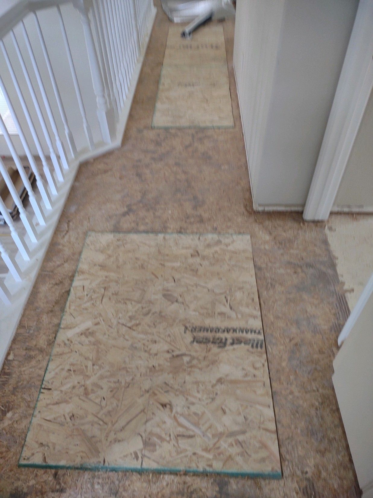 plywood repair for a new subfloor