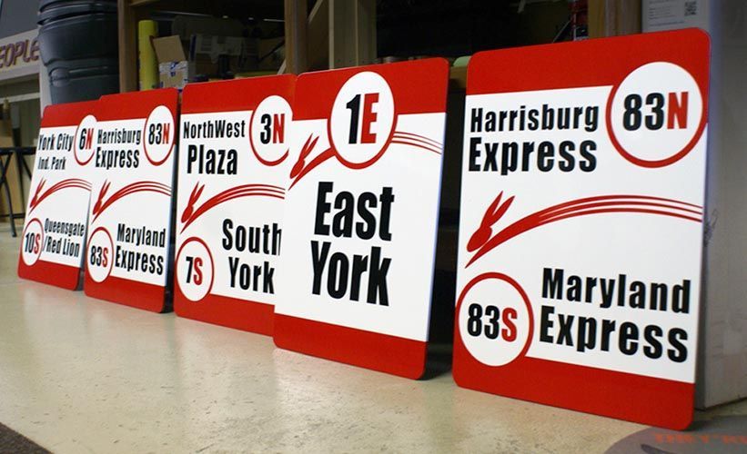 signage and banners
