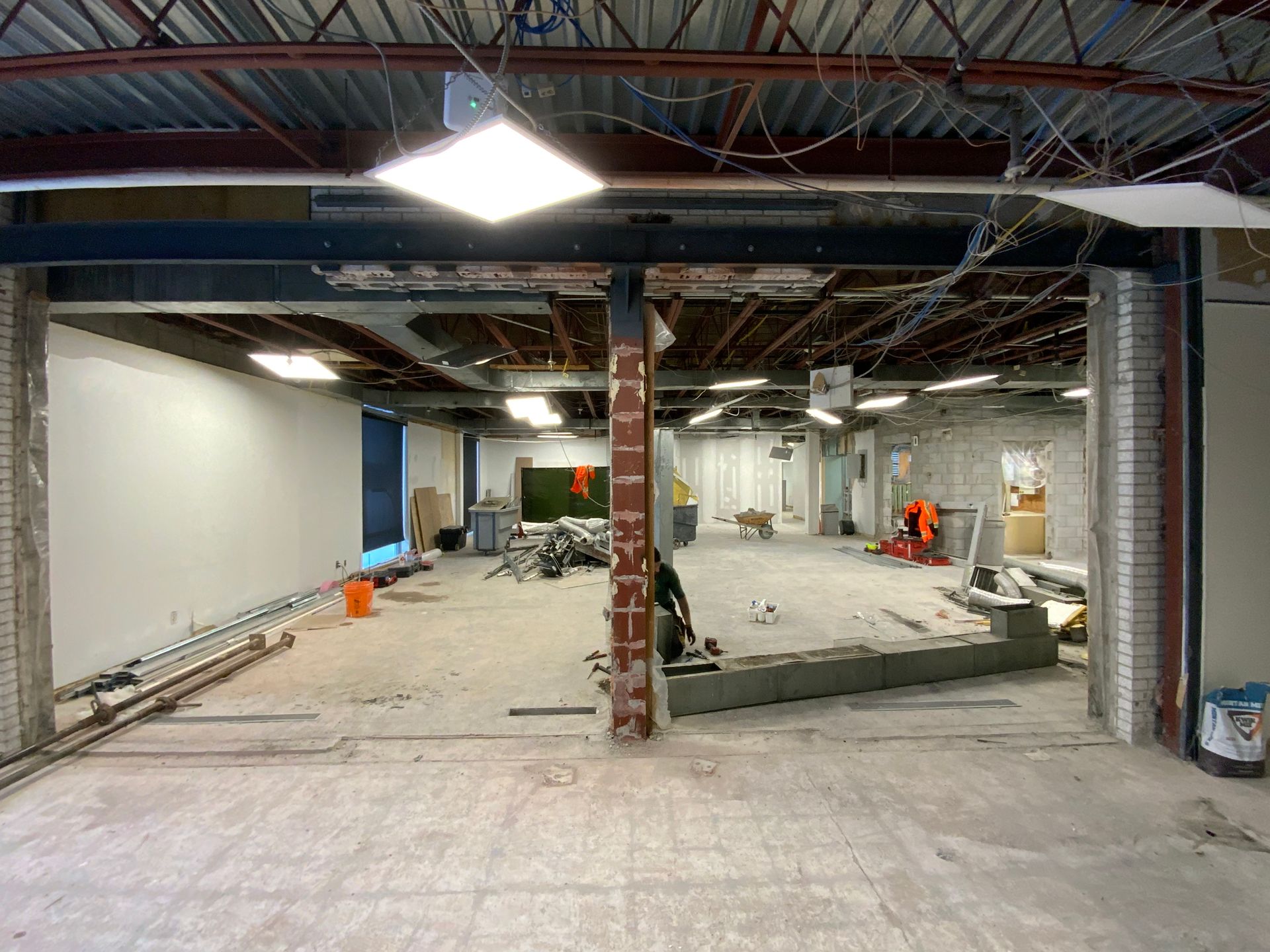 Structural work for rennovation