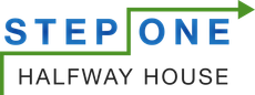steponehalfwayhouse.org Logo with text