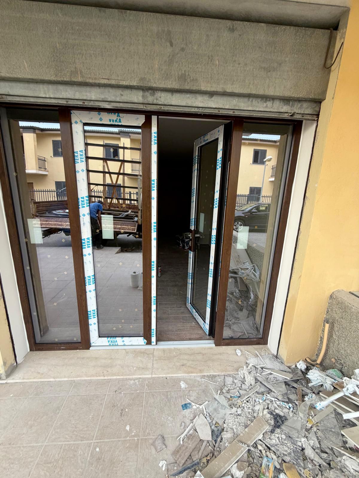 infissi in alluminio-legno