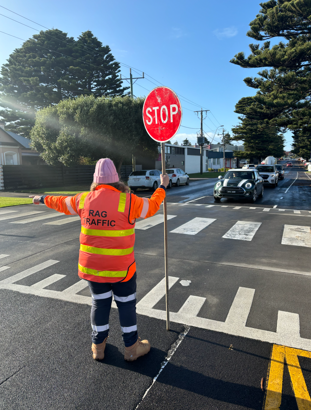Traffic Management in Progress — RAG Traffic Management In Warrnambool, VIC