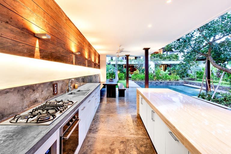 Outdoor Kitchen Area — Plumbers in Toowoomba, QLD