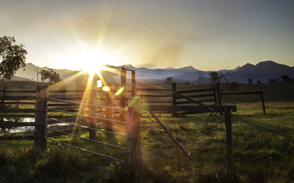 Sunset Over Stables — Plumbers in Pittsworth, QLD