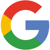 Google logo in red, yellow, green, and blue on a white background