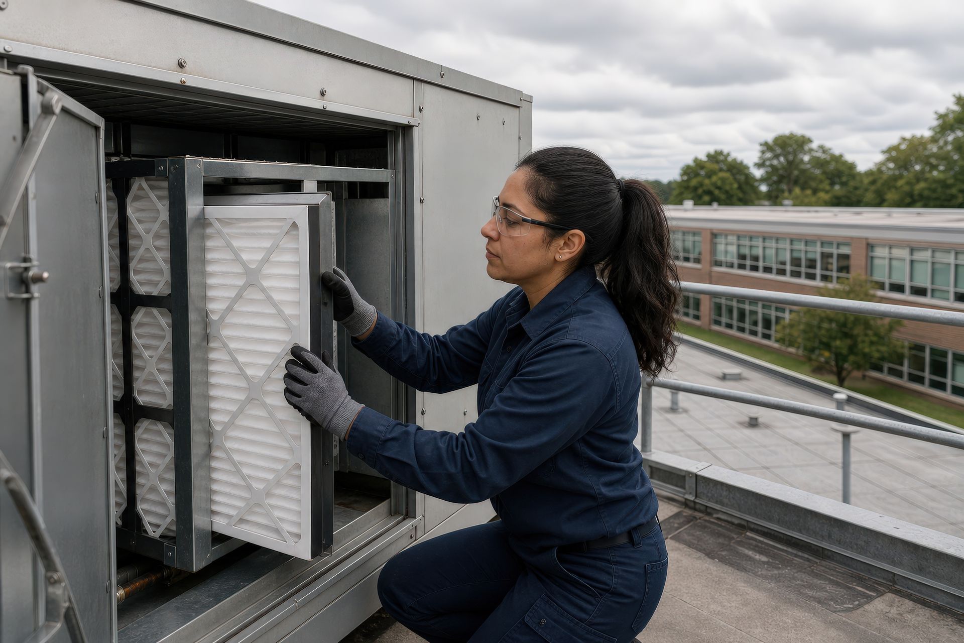 Indoor Air Quality School Athletic Hvac Service