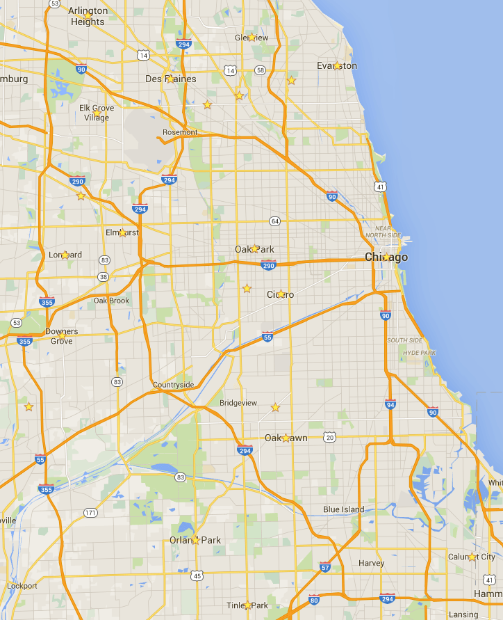 Service Map — Chicago, IL — HVAC Technical Institute Service Map — Chicago, IL — HVAC Technical Institute