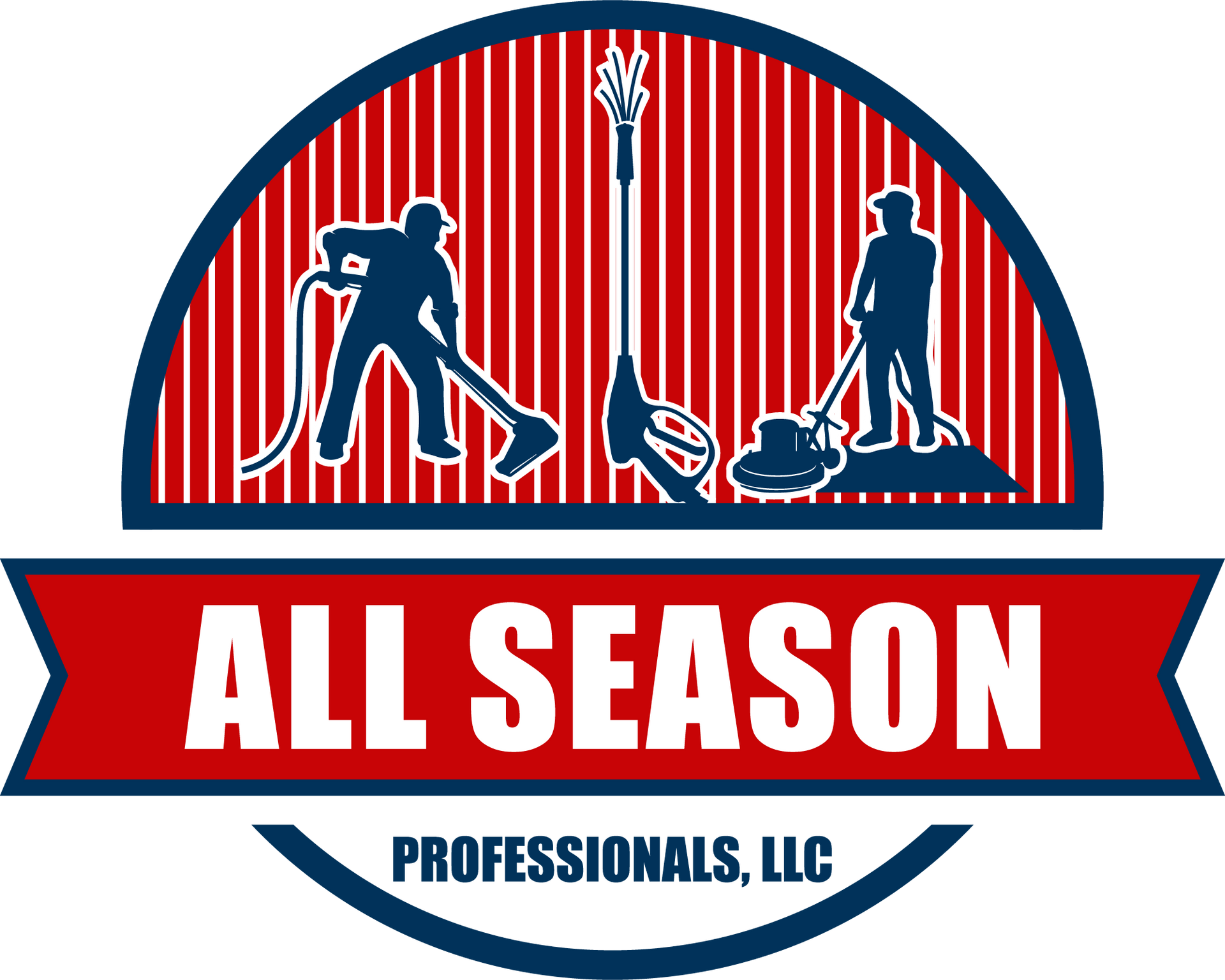 A logo for all season professionals , llc