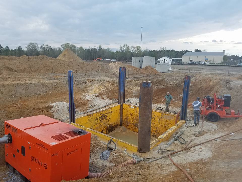 Excavation In Progress — Coward, SC — L & B Developers Excavation In Progress — Coward, SC — L & B Developers