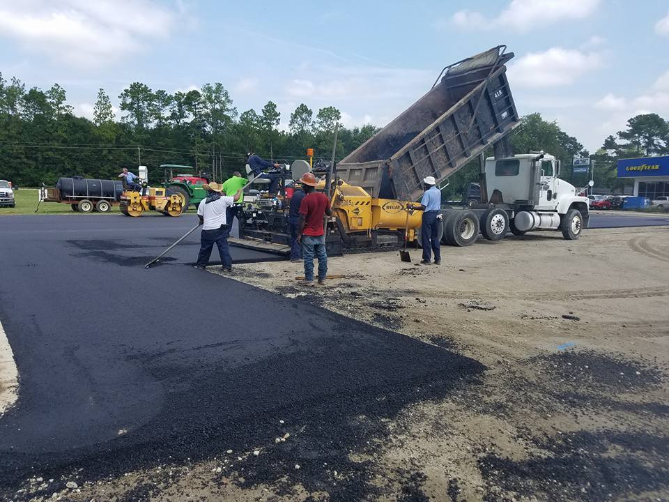 Parking Lot Expansion — Coward, SC — L & B Developers