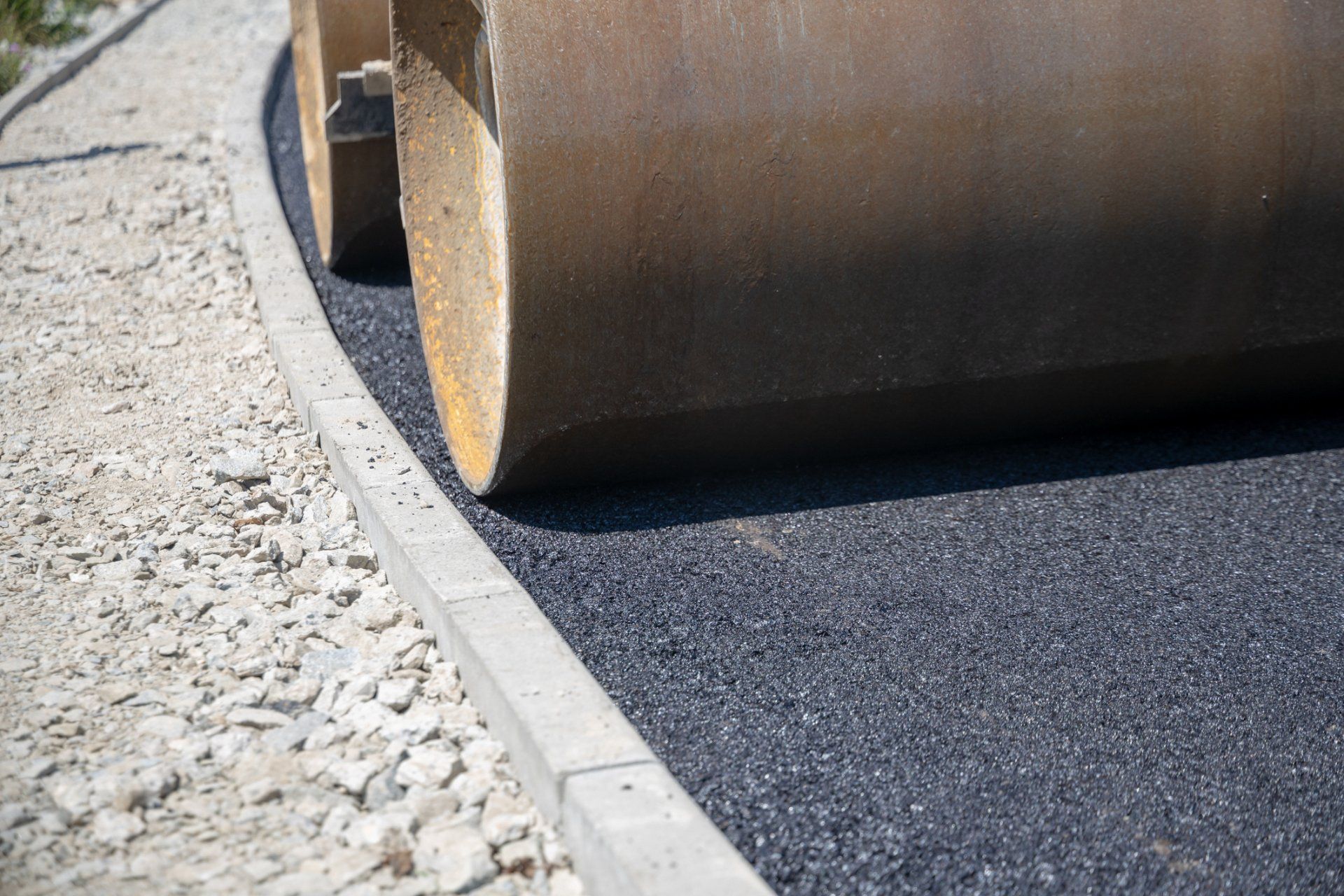Paving In Progress — Coward, SC — L and B Developers