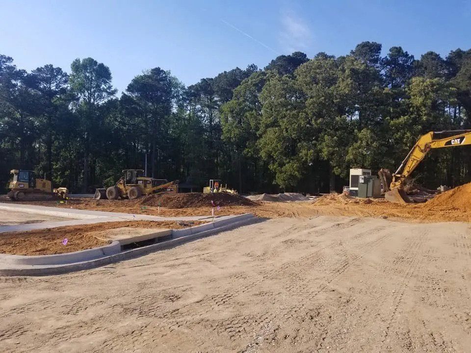 Grading And Leveling In Progress — Coward, SC — L & B Developers Grading And Leveling In Progress — Coward, SC — L & B Developers