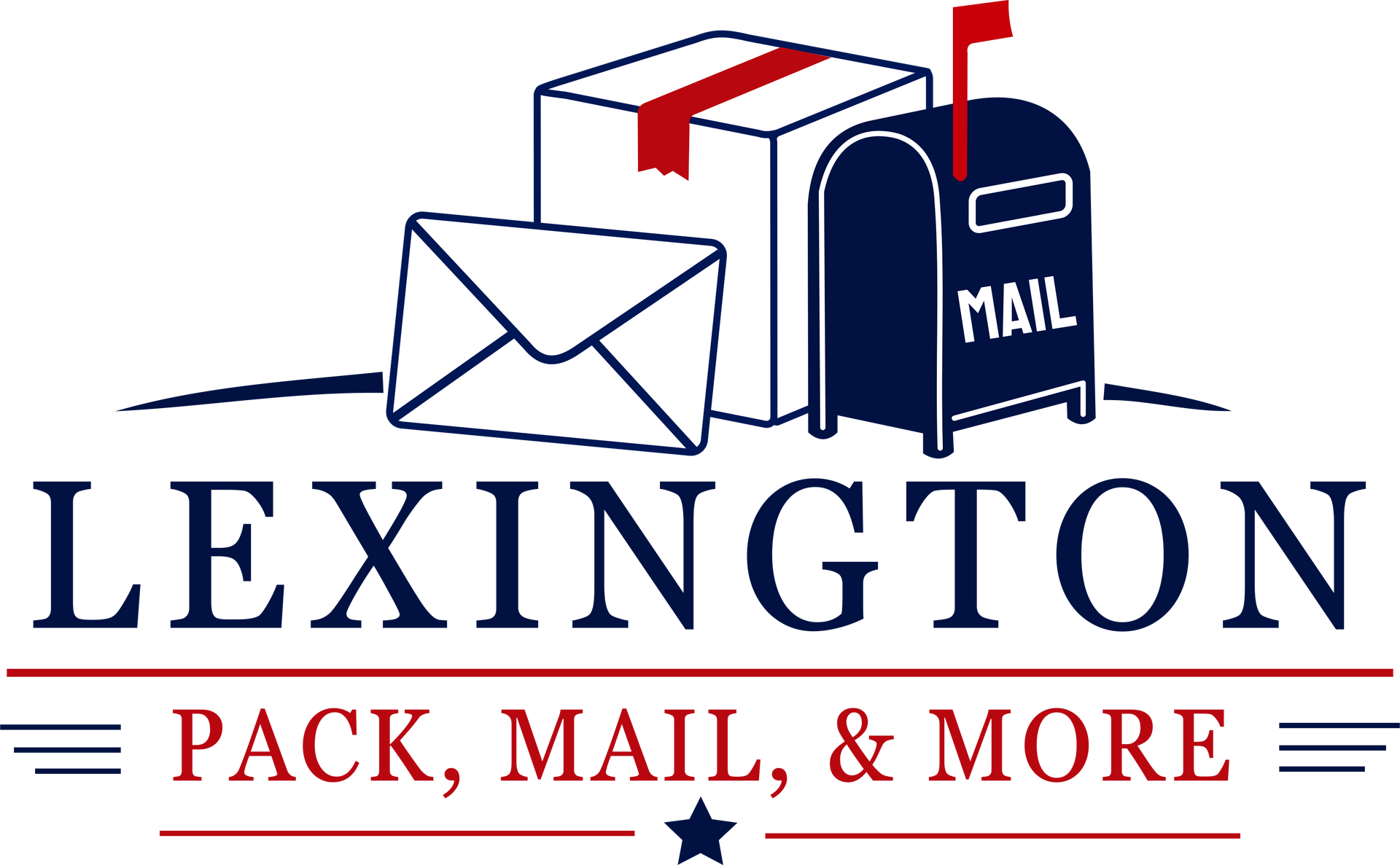 Lexington Pack Mail & More Logo